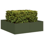 Cache-Pot De Jardin Rouillé