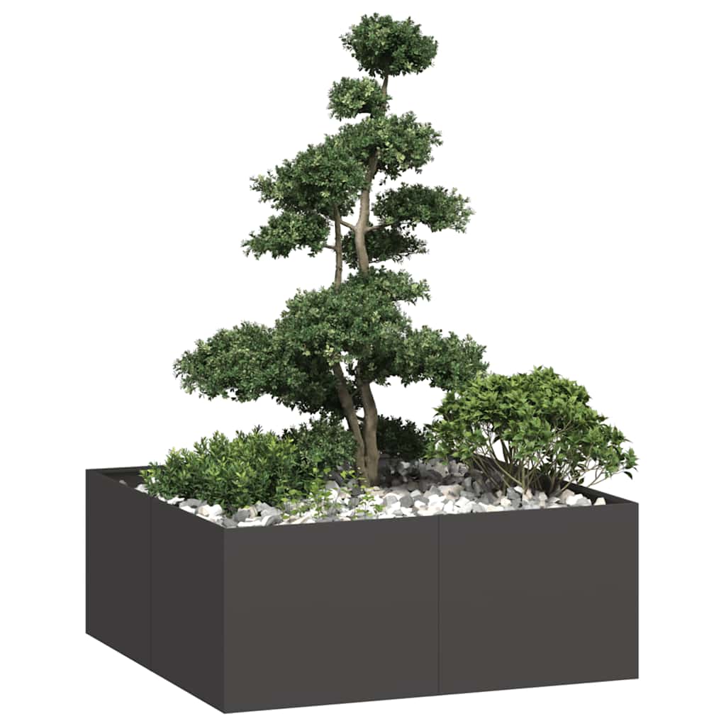 Cache-Pot De Jardin Rouillé