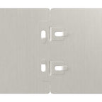 Bordure De Pelouse 30 Pc Rouillé