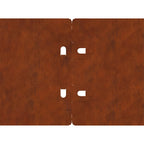Bordure De Pelouse 30 Pc Rouillé