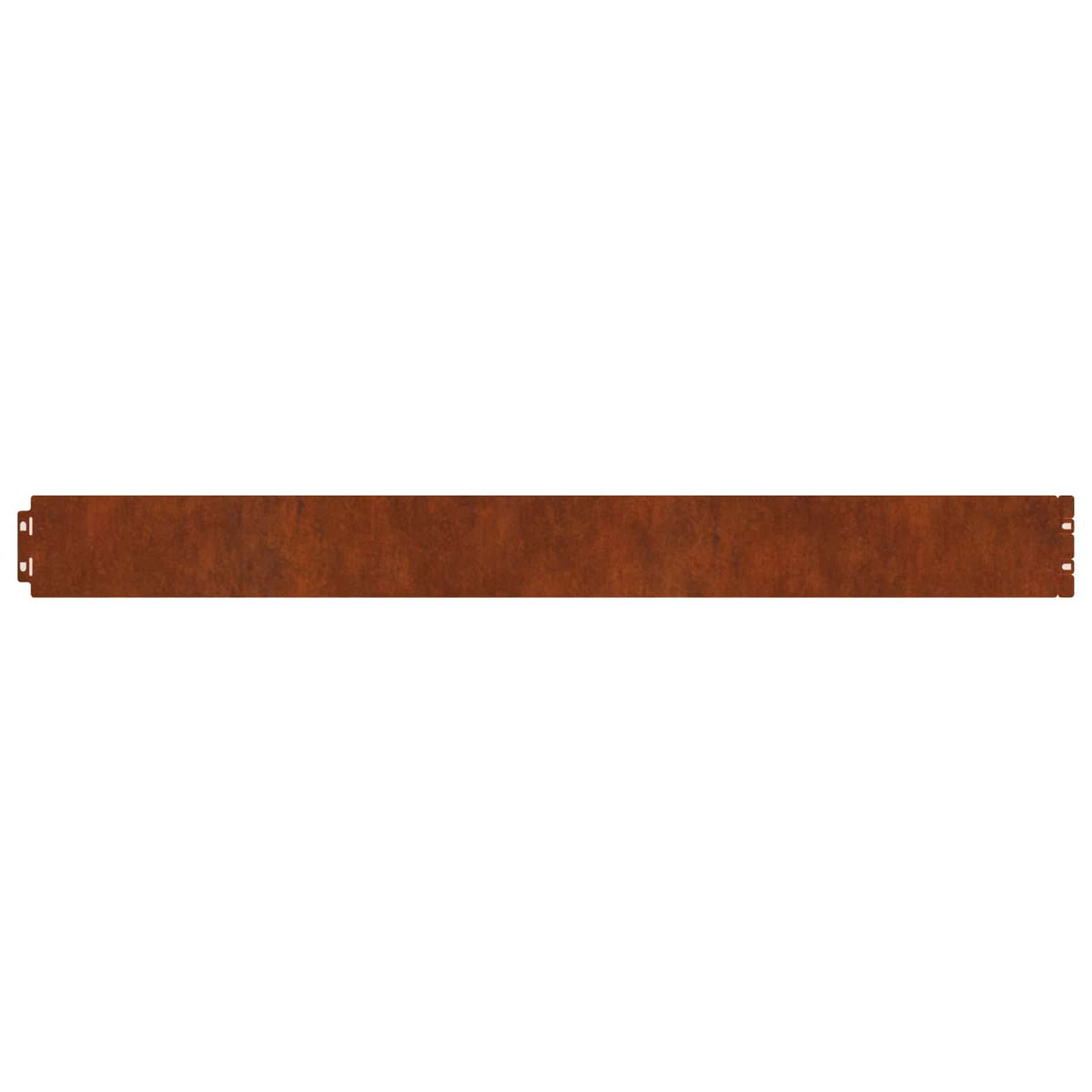 Bordure De Pelouse 30 Pc Rouillé