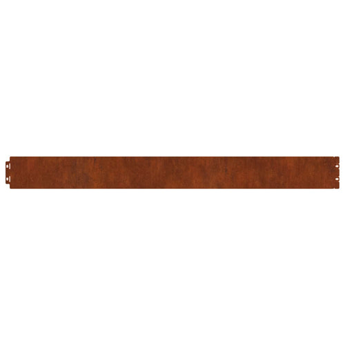 Bordure De Pelouse 30 Pc Rouillé