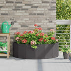 Jardinière Rouillé Acier Patiné