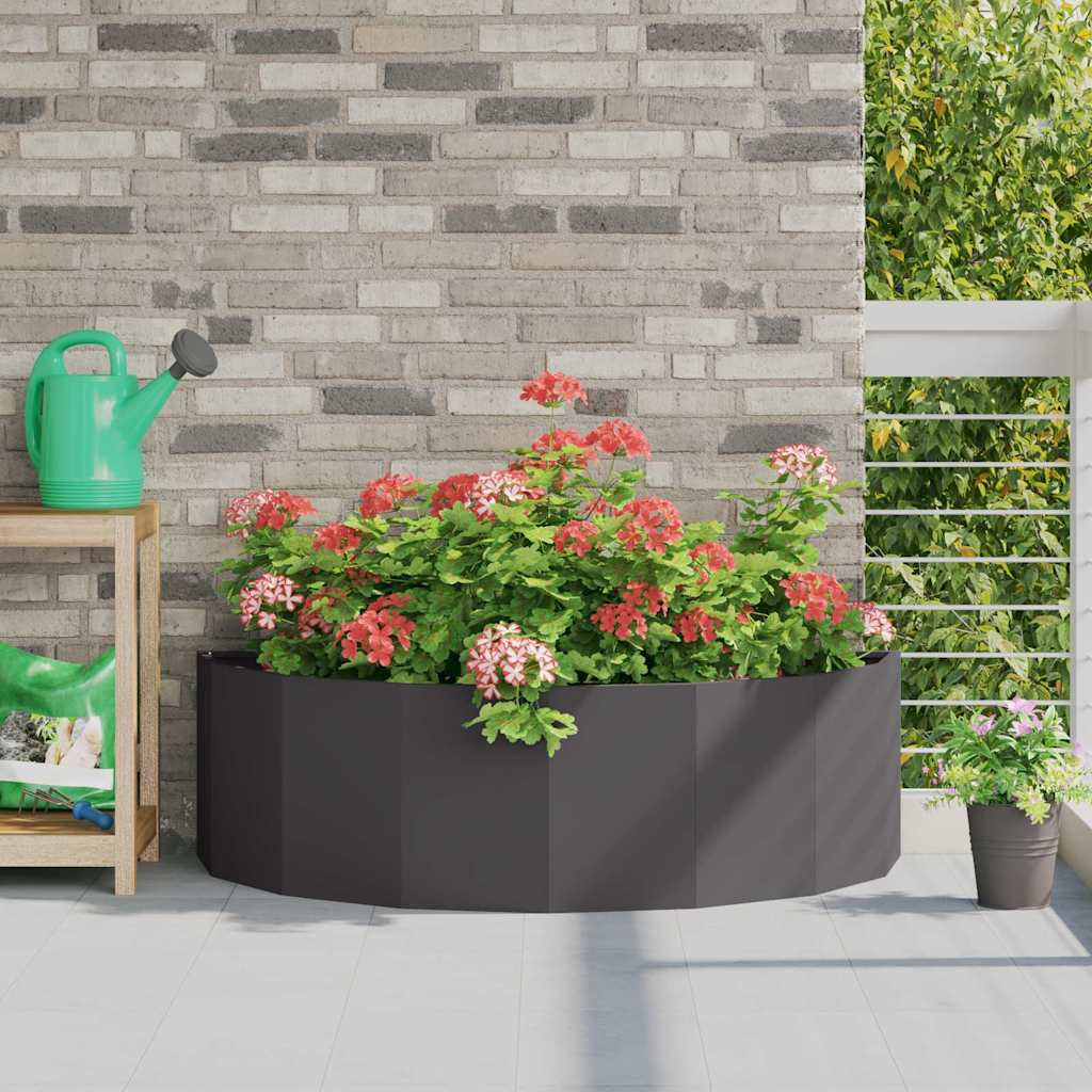 Jardinière Rouillé Acier Patiné