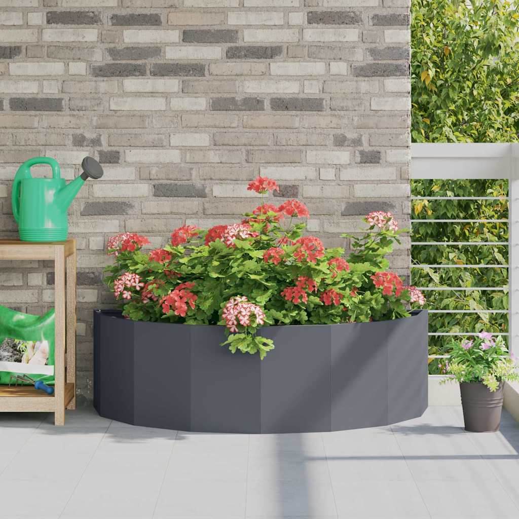 Jardinière Rouillé Acier Patiné