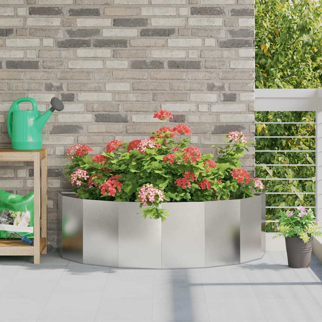 Jardinière Rouillé Acier Patiné
