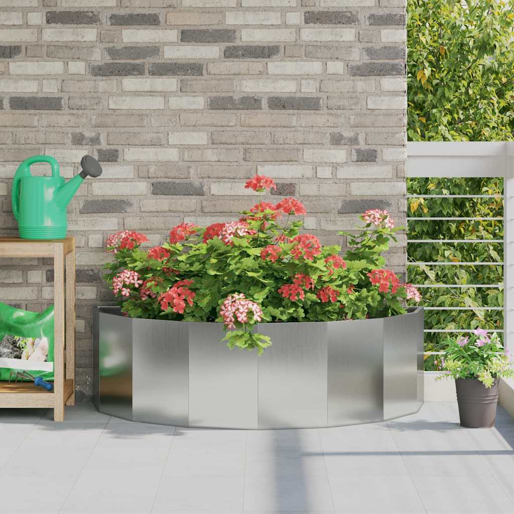 Jardinière Rouillé Acier Patiné