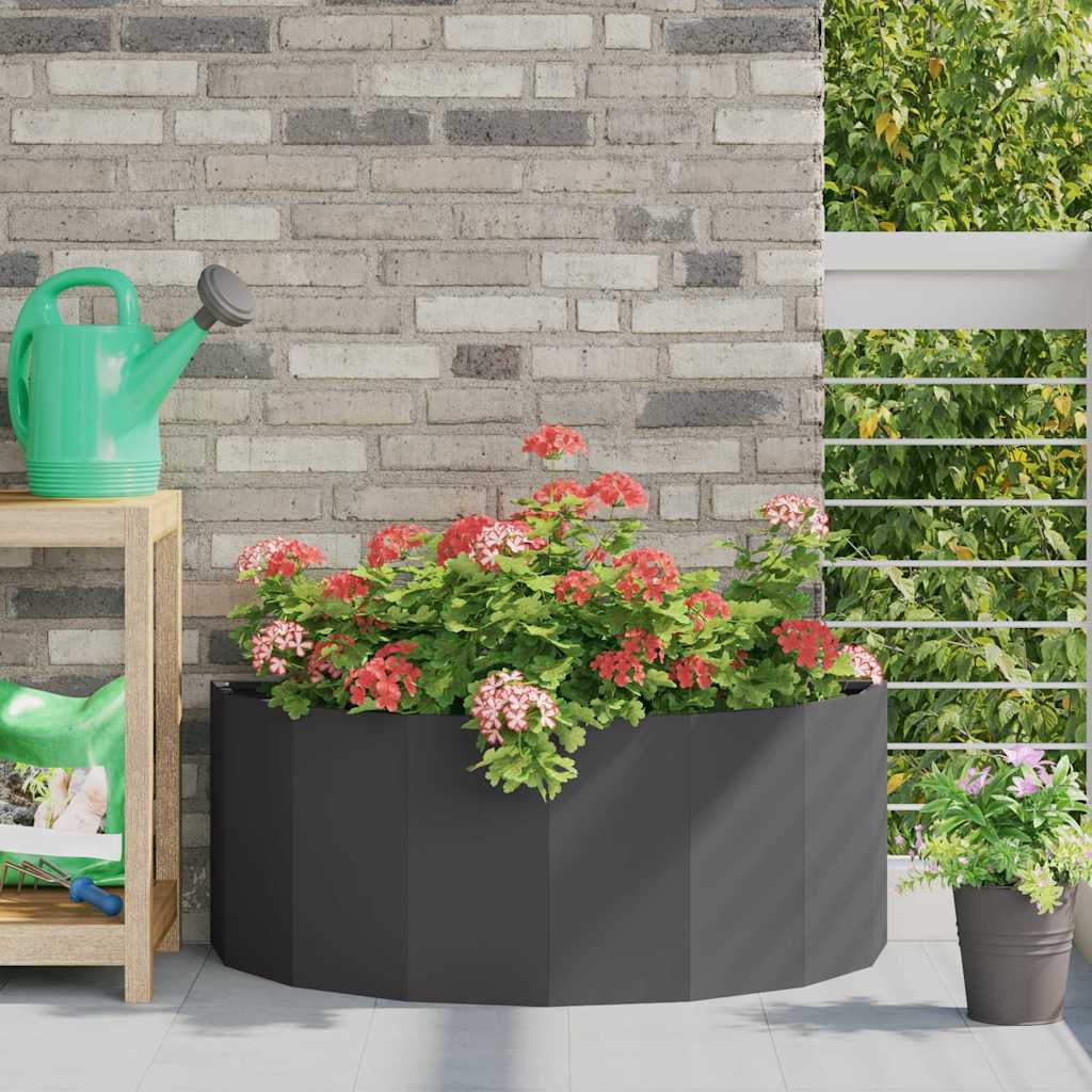 Jardinière Rouillé Acier Patiné