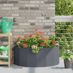Jardinière Rouillé Acier Patiné