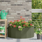 Jardinière Rouillé Acier Patiné