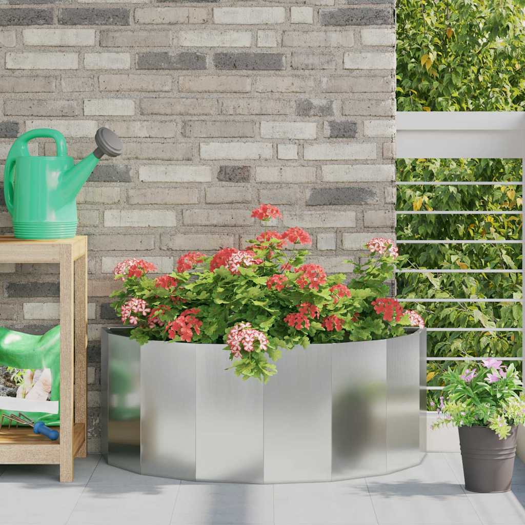 Jardinière Rouillé Acier Patiné
