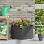 Jardinière Rouillé Acier Patiné