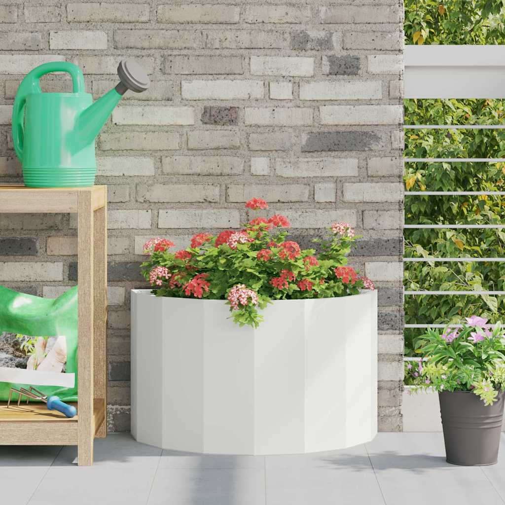 Jardinière Rouillé Acier Patiné