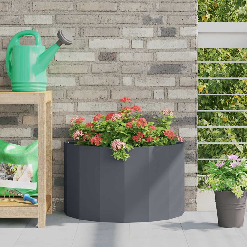Jardinière Rouillé Acier Patiné