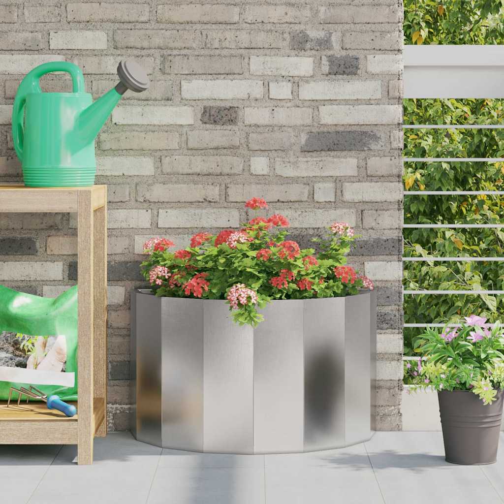 Jardinière Rouillé Acier Patiné