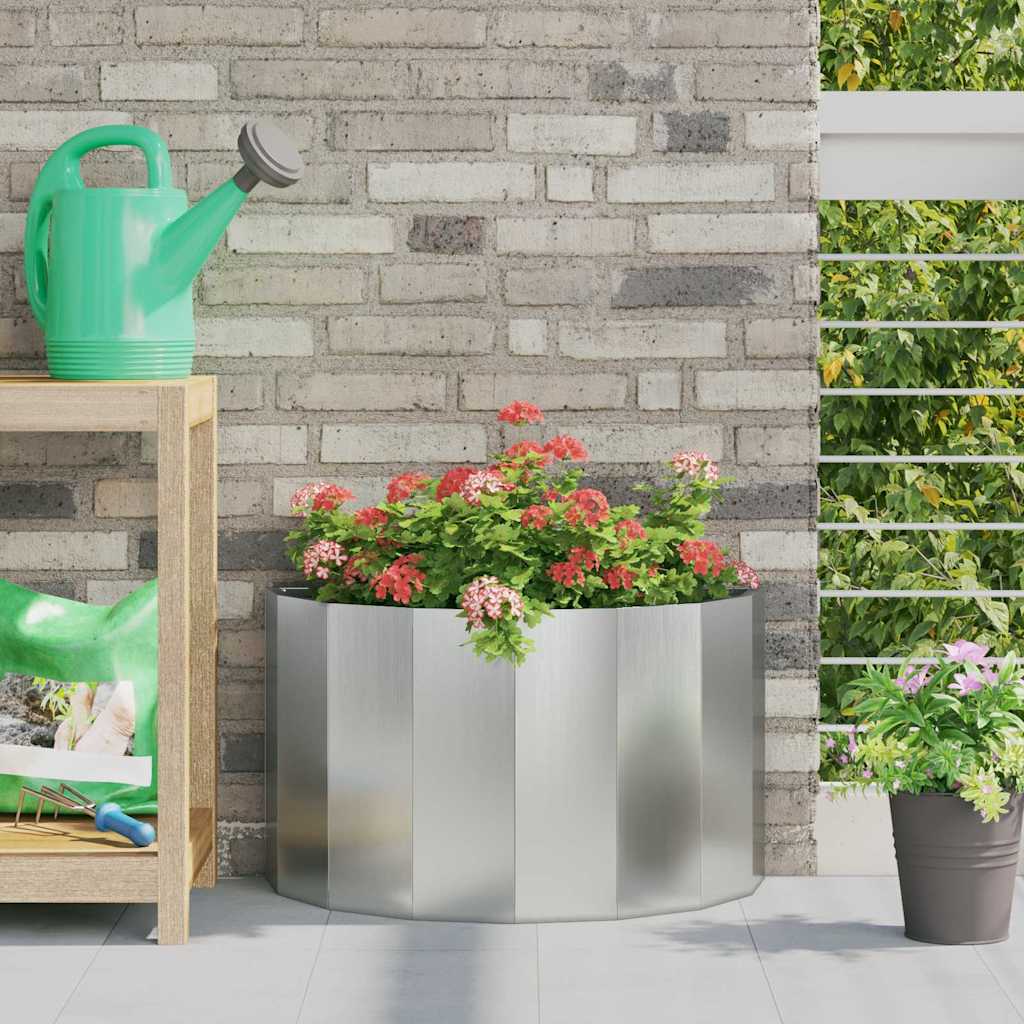 Jardinière Rouillé Acier Patiné