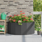 Jardinière Rouillé Acier Patiné