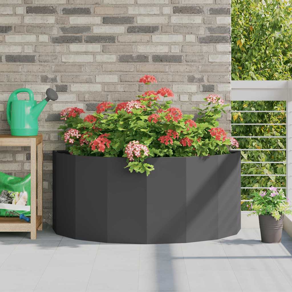 Jardinière Rouillé Acier Patiné