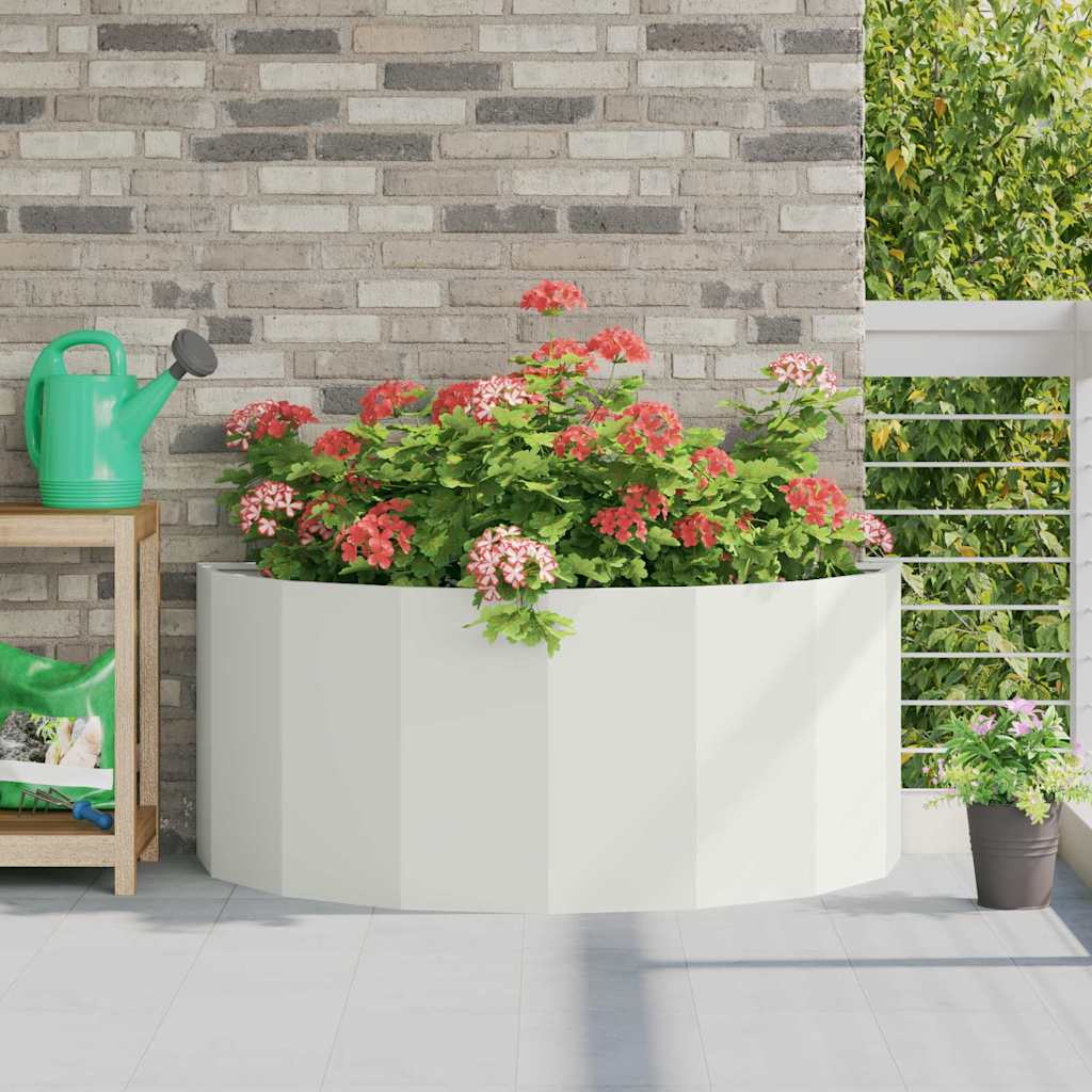 Jardinière Rouillé Acier Patiné