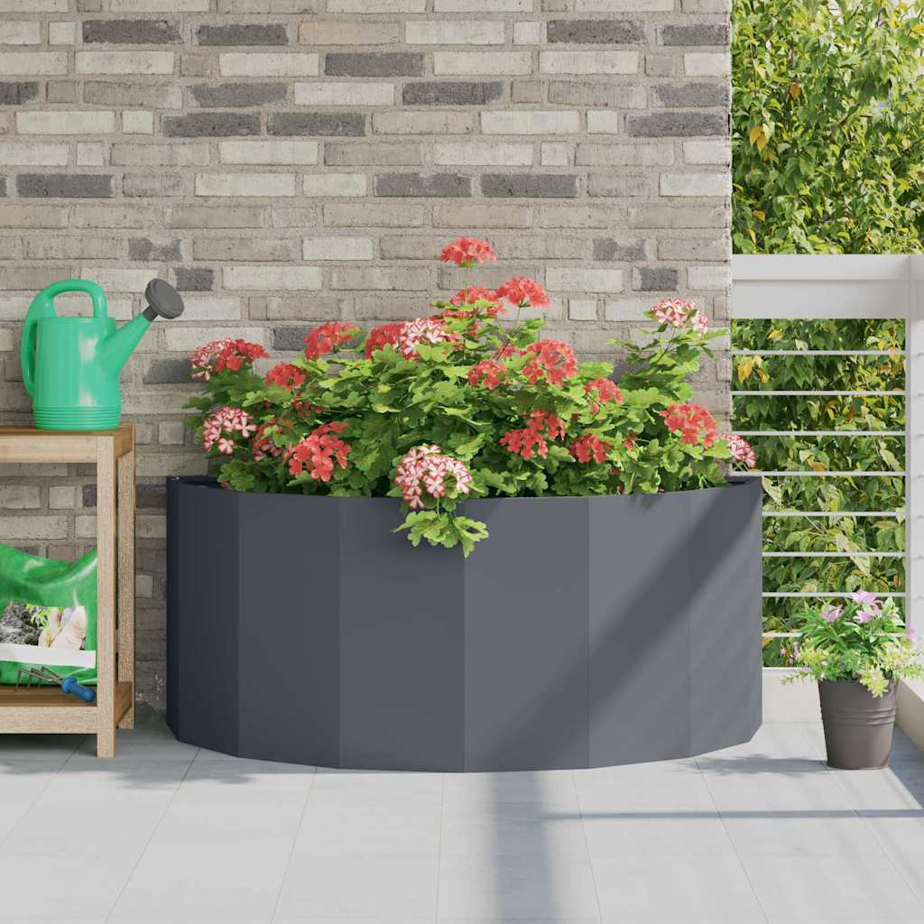 Jardinière Rouillé Acier Patiné