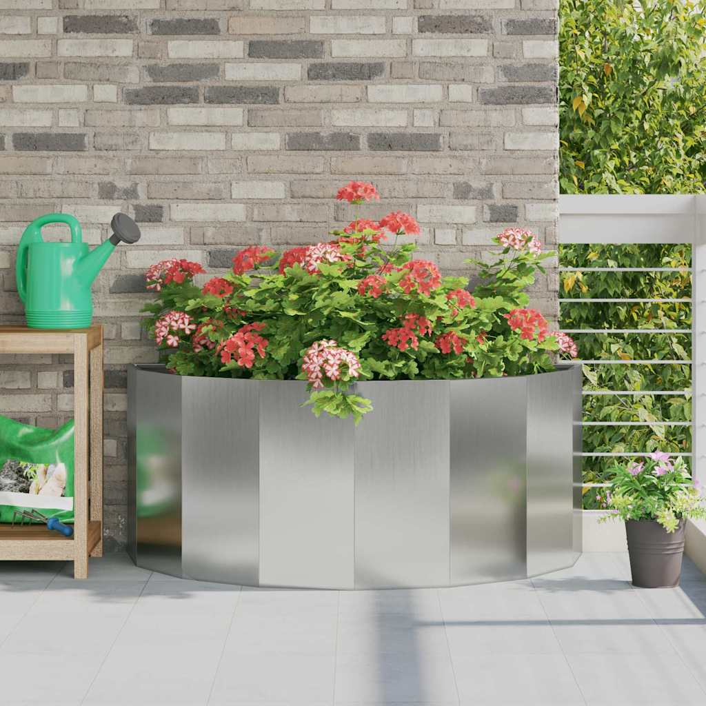Jardinière Rouillé Acier Patiné