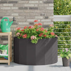 Jardinière Rouillé Acier Patiné
