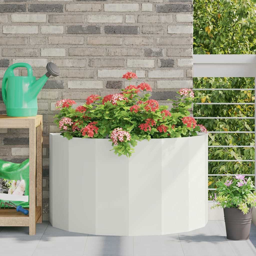 Jardinière Rouillé Acier Patiné