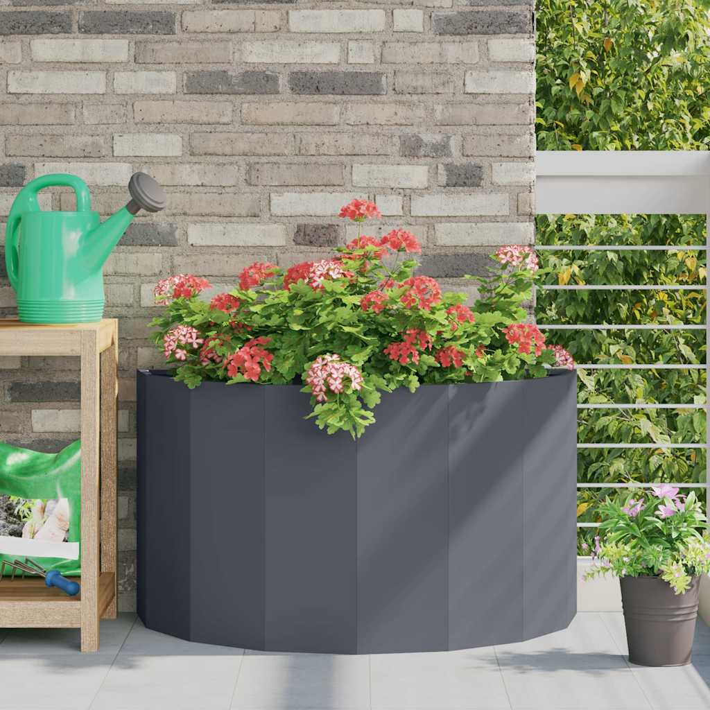 Jardinière Rouillé Acier Patiné