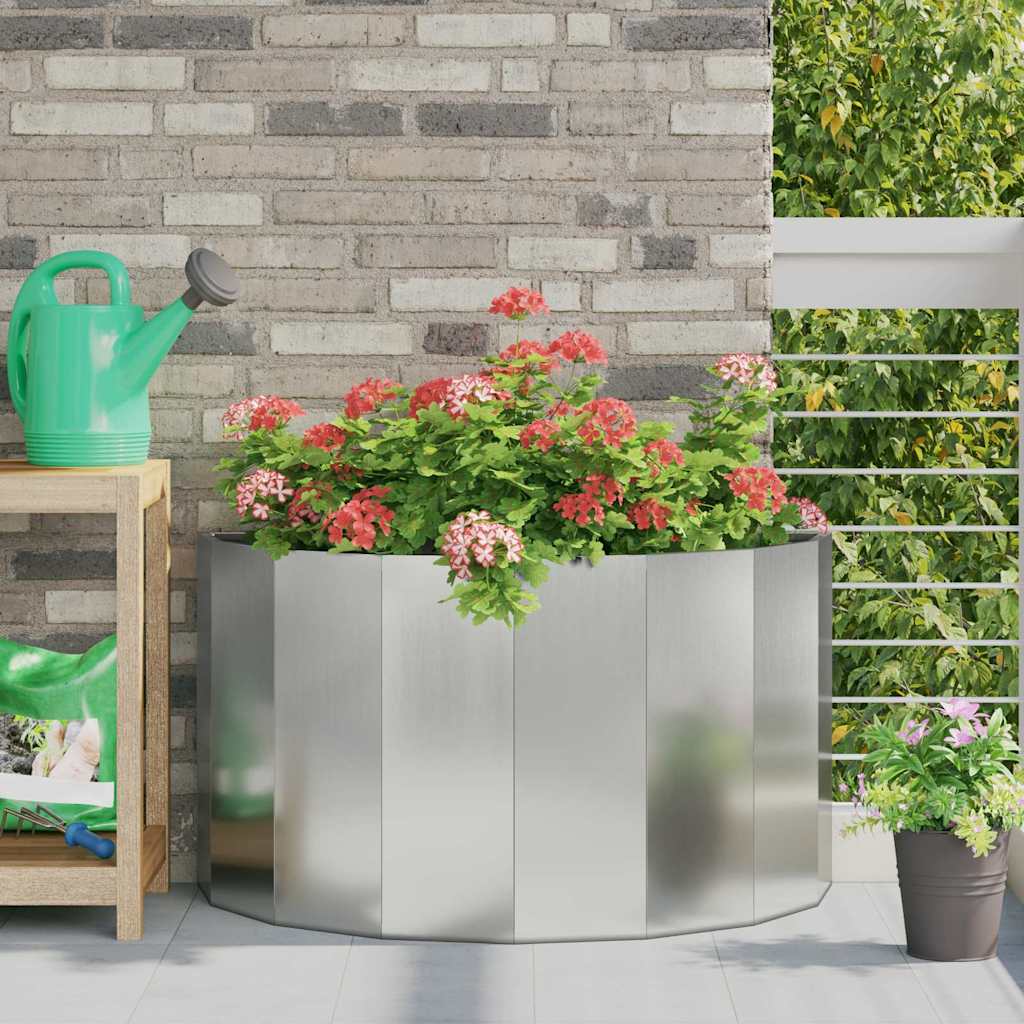 Jardinière Rouillé Acier Patiné