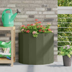 Jardinière Rouillé Acier Patiné
