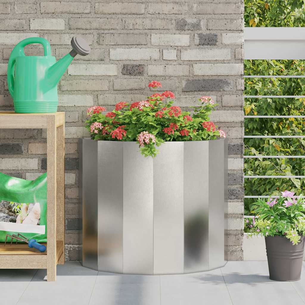 Jardinière Rouillé Acier Patiné