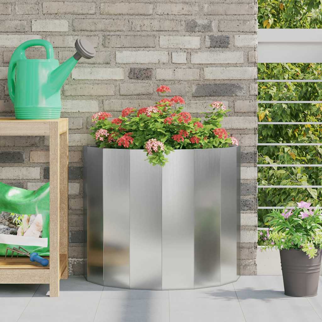 Jardinière Rouillé Acier Patiné