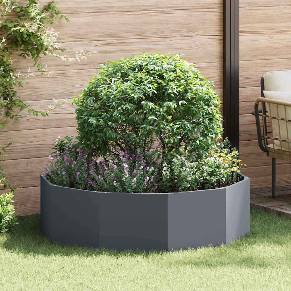 Jardinière Rouillé Acier Patiné