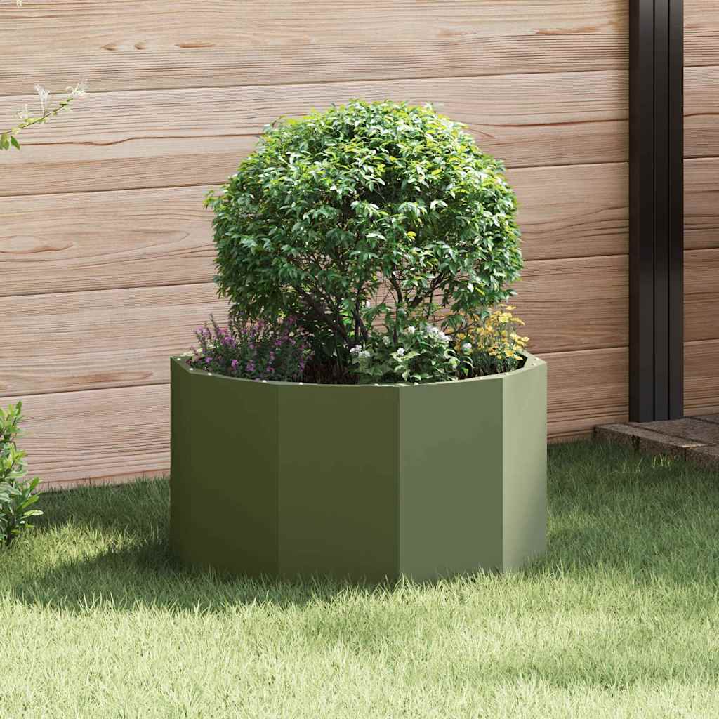 Jardinière Rouillé Acier Patiné