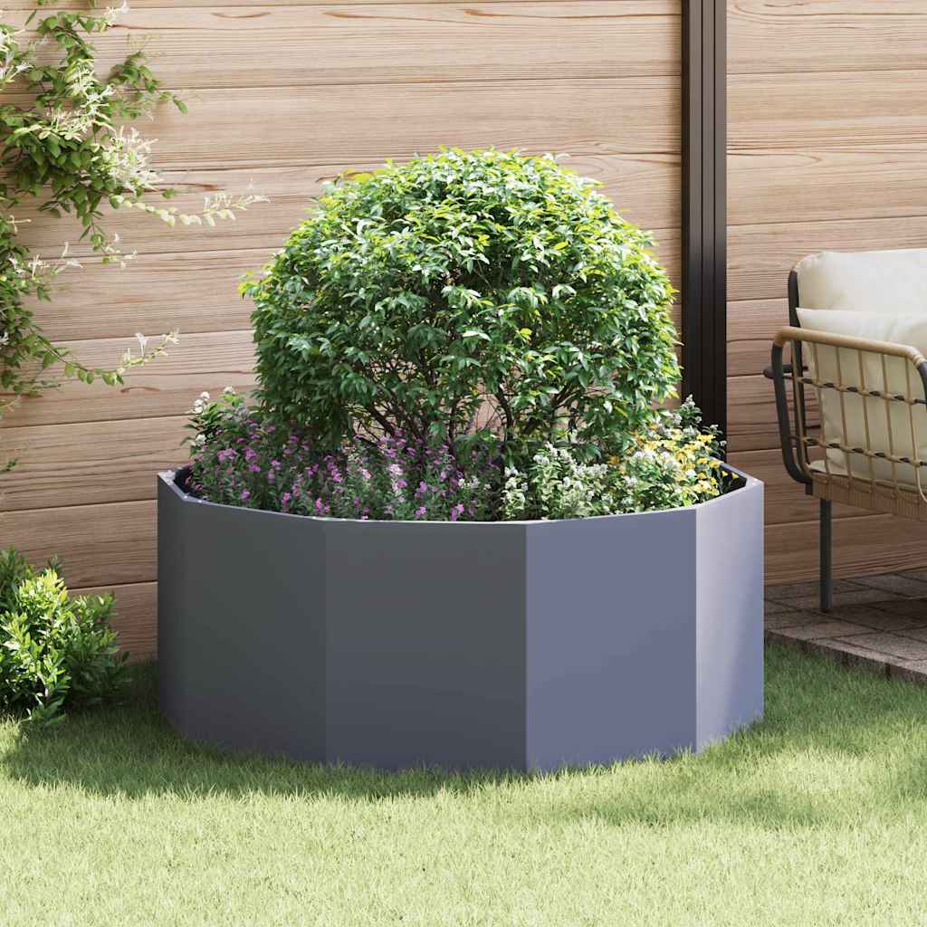 Jardinière Rouillé Acier Patiné