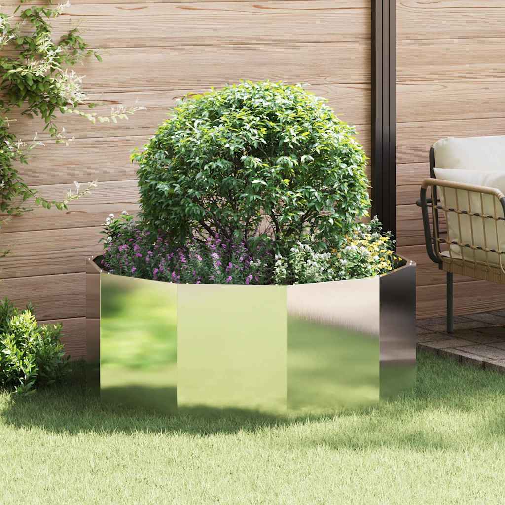 Jardinière Rouillé Acier Patiné
