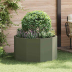 Jardinière Rouillé Acier Patiné