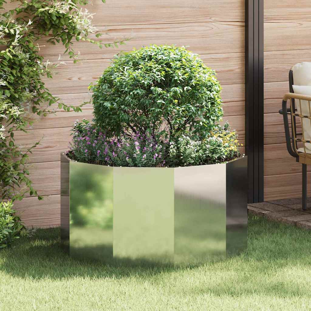 Jardinière Rouillé Acier Patiné