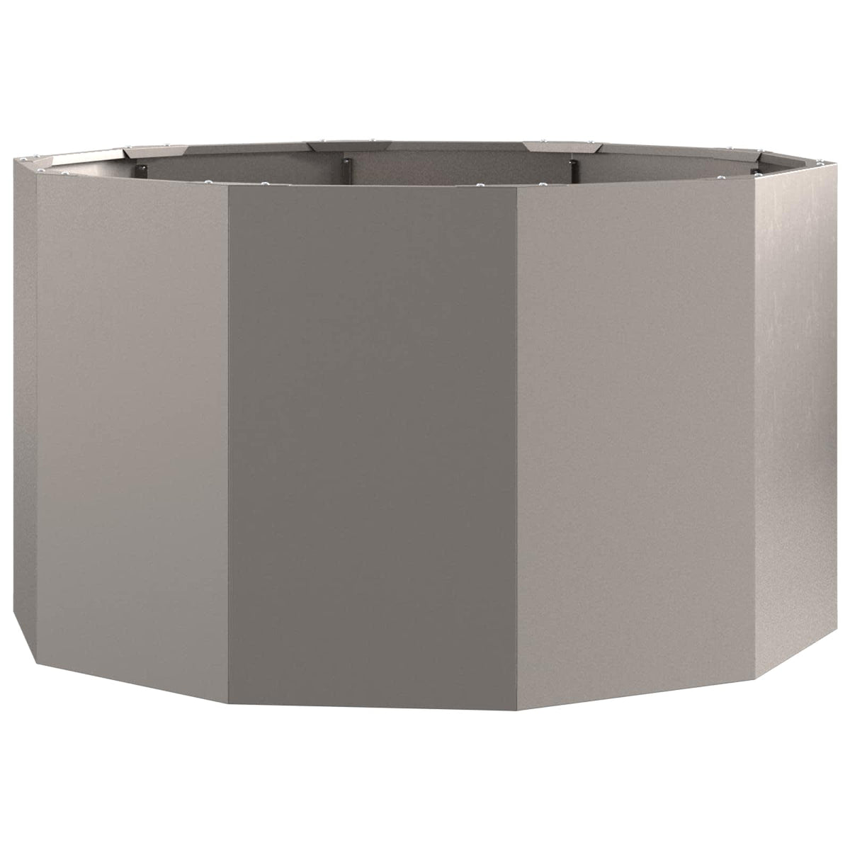 Jardinière Rouillé Acier Patiné