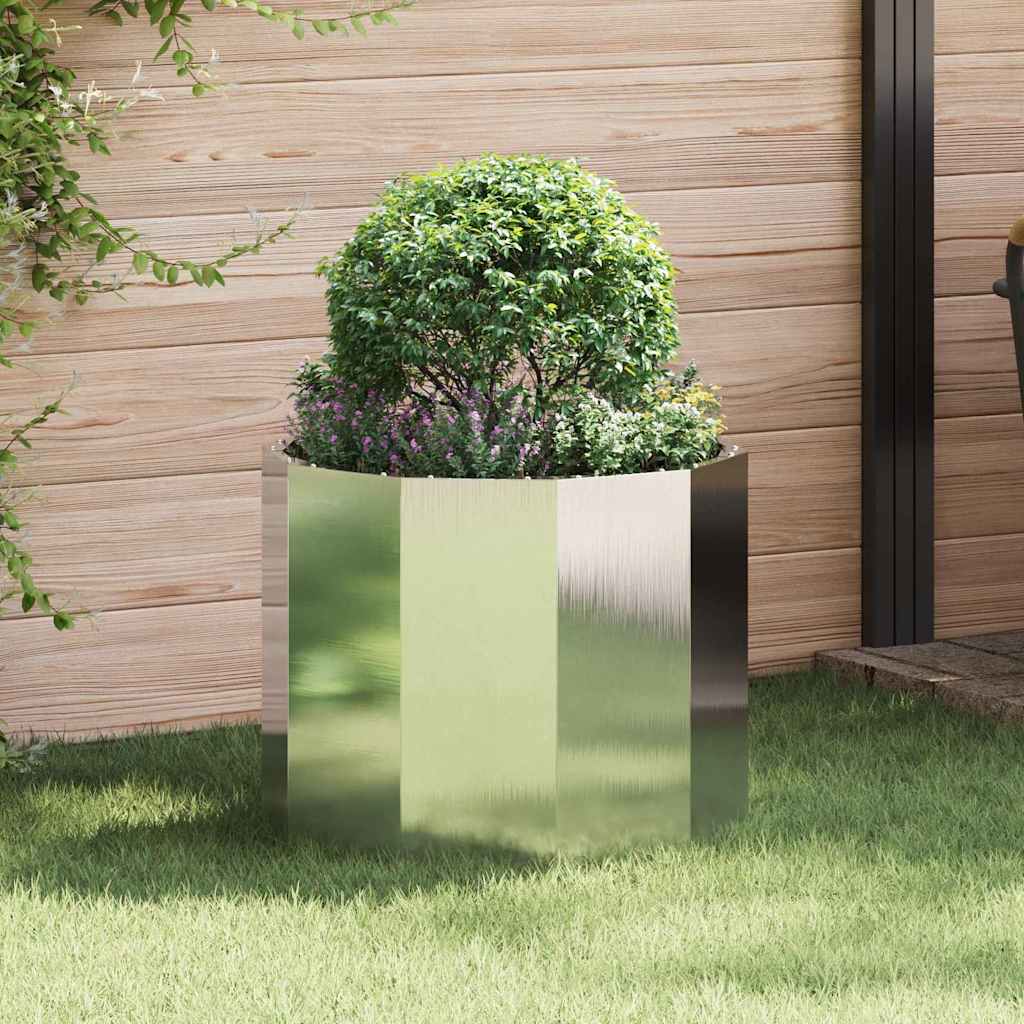 Jardinière Rouillé Acier Patiné