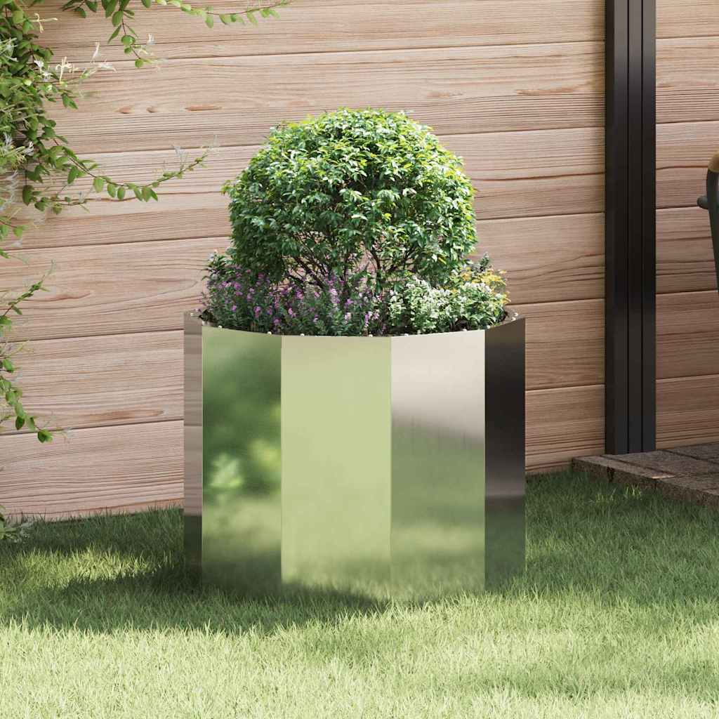 Jardinière Rouillé Acier Patiné