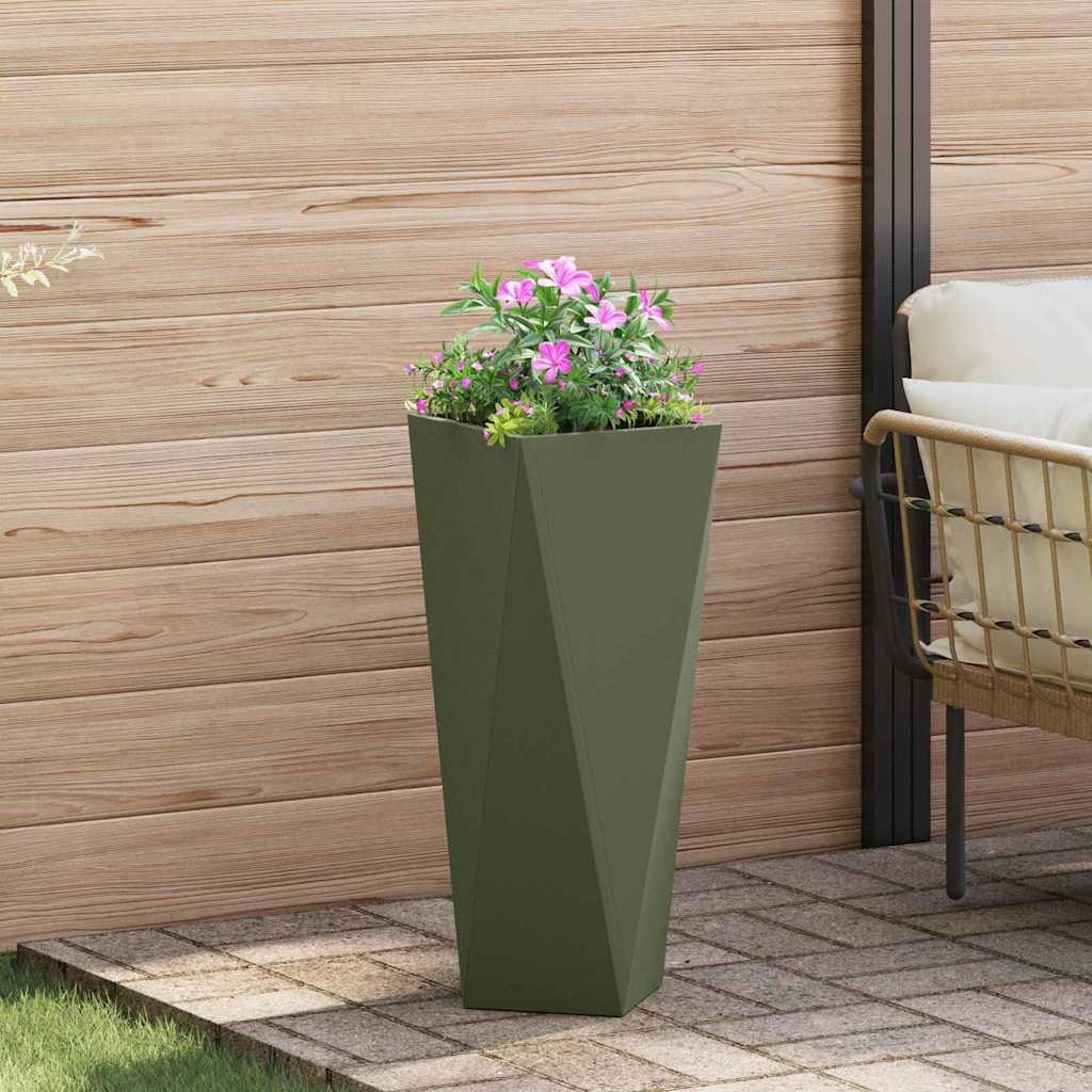 Jardinière Rouillé Acier Patiné