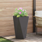 Jardinière Rouillé Acier Patiné