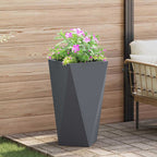Jardinière Rouillé Acier Patiné