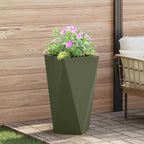 Jardinière Rouillé Acier Patiné