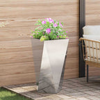 Jardinière Rouillé Acier Patiné