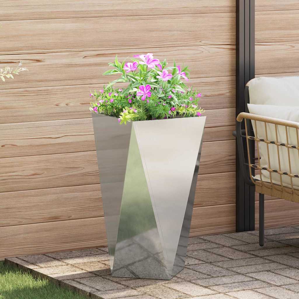 Jardinière Rouillé Acier Patiné
