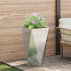 Jardinière Rouillé Acier Patiné