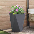 Jardinière Rouillé Acier Patiné