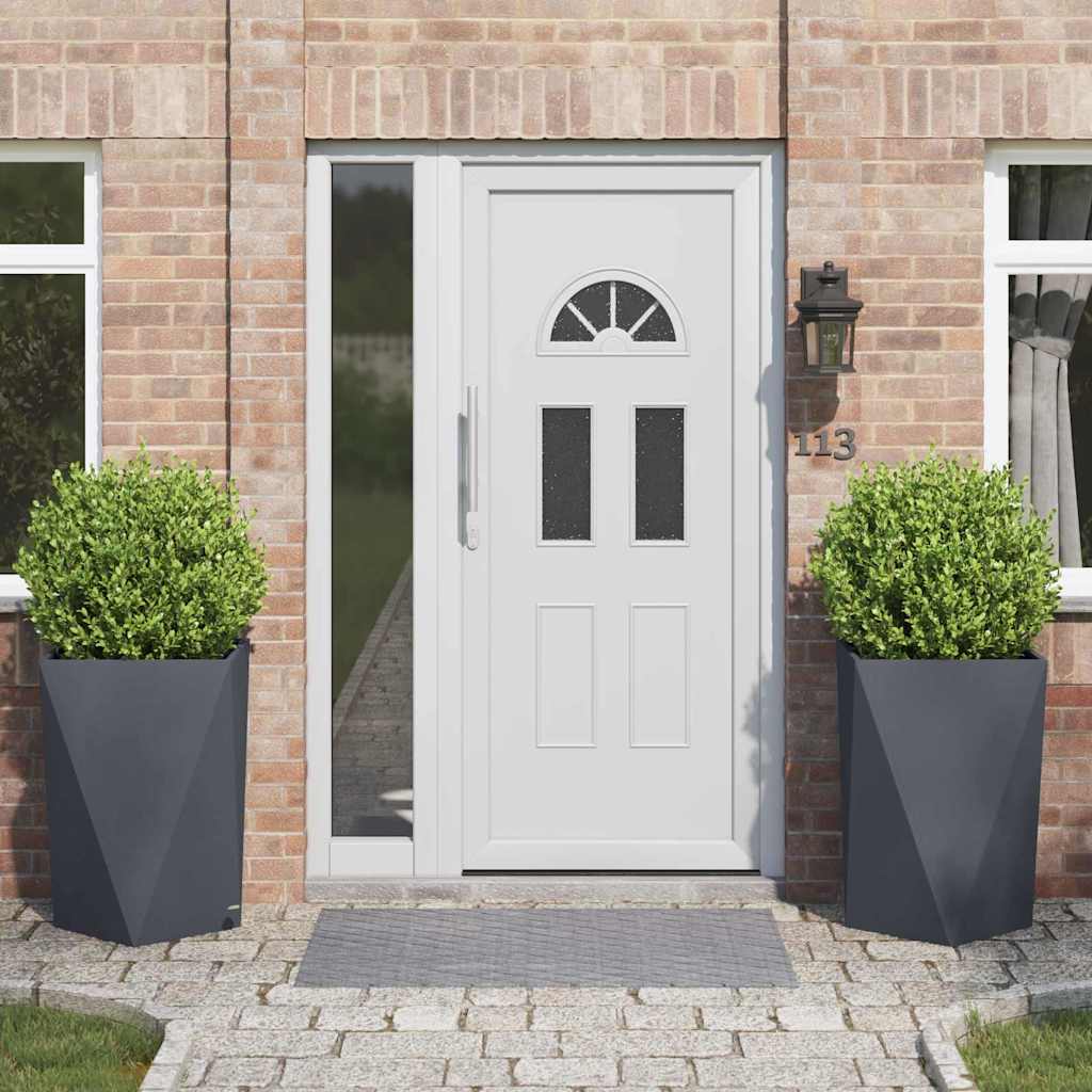 Jardinière Rouillé Acier Patiné